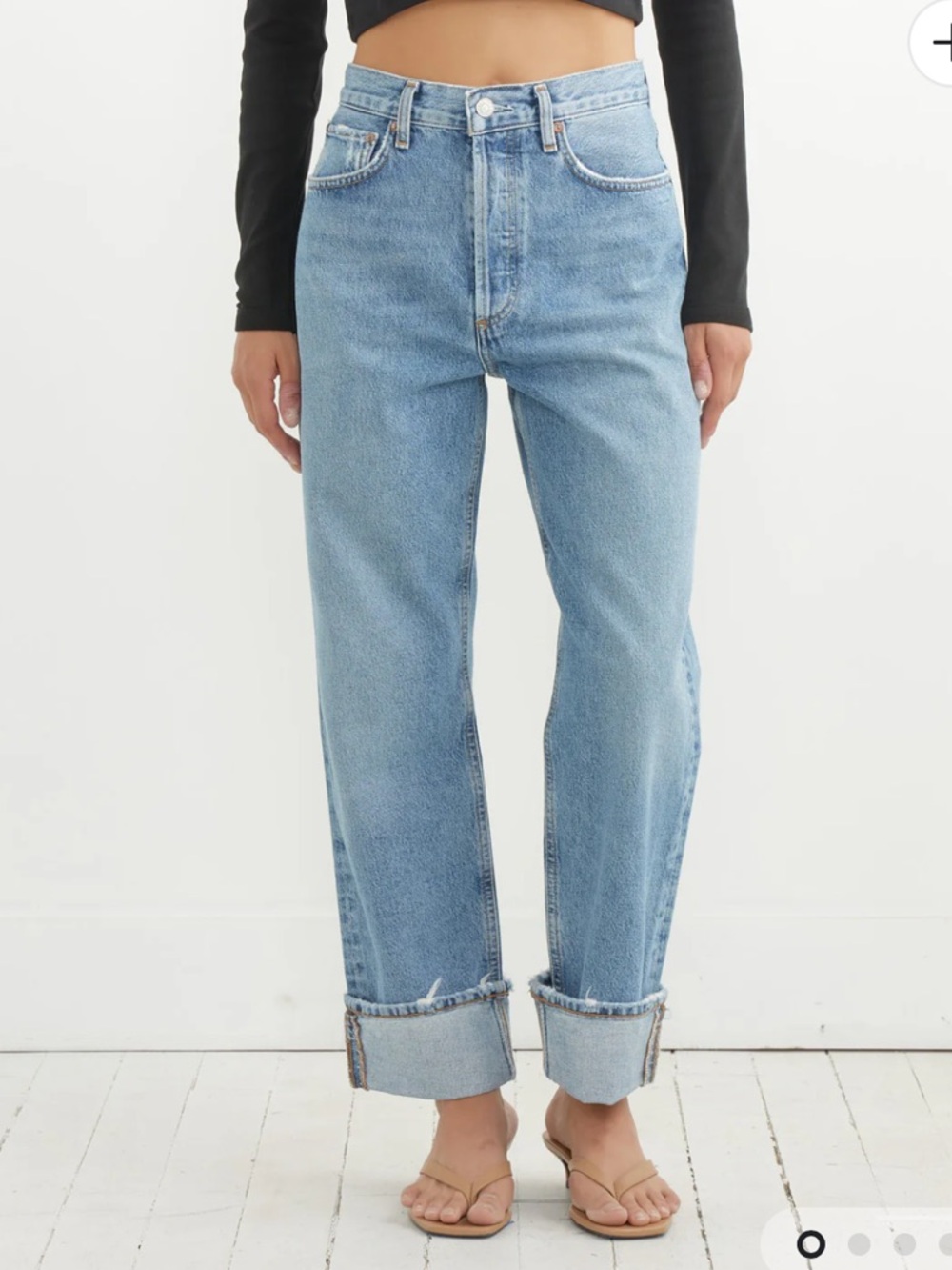 Agolde Light Blue Boyfriend Jeans